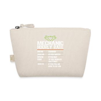 Mechanic hourly rate Mechanic worker Labor Rates - Organic Pouch - nature - Front