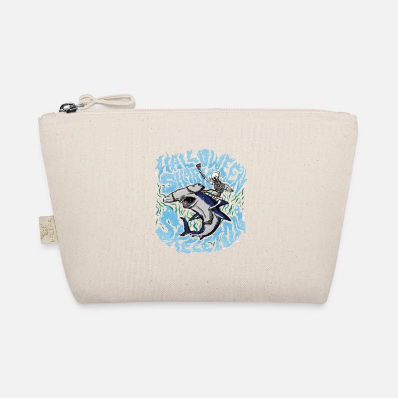 Skeleton Riding Organic Pouch