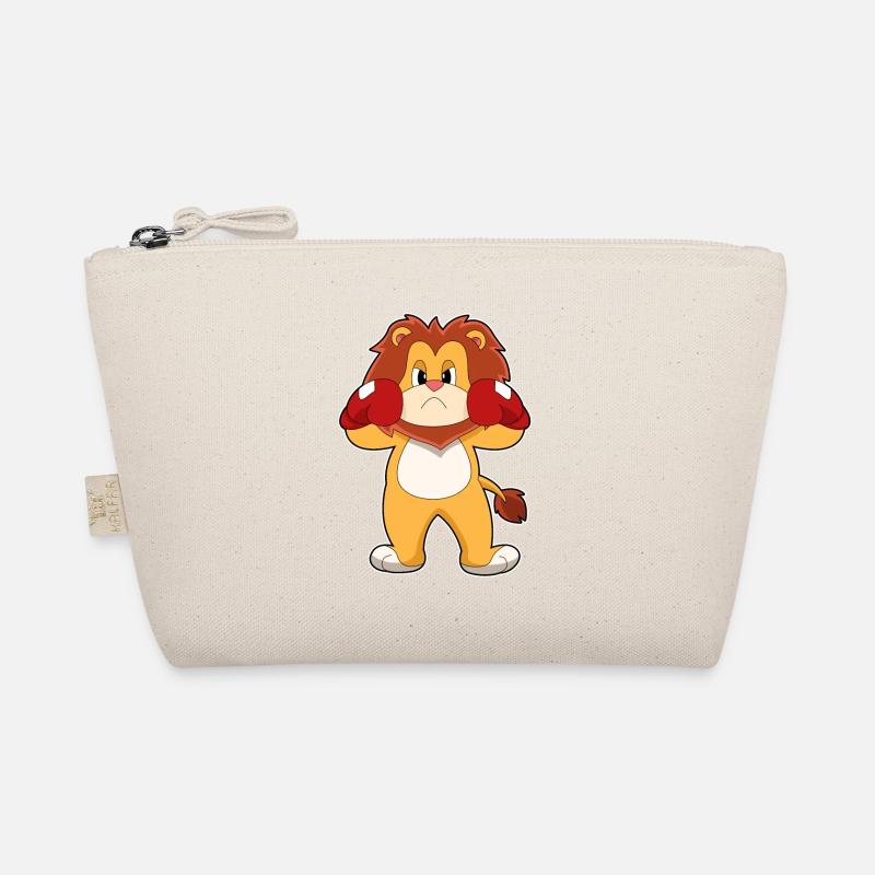 Löwe Boxer Boxhandschuhe Bio-Täschchen