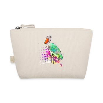 Shoebill Bird Ornithologist Forest I Gift - Organic Pouch - nature - Front