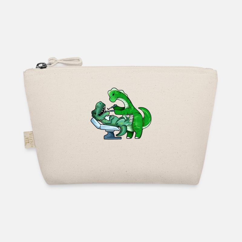 TREX at the Brachiosaurus dentist Organic Pouch
