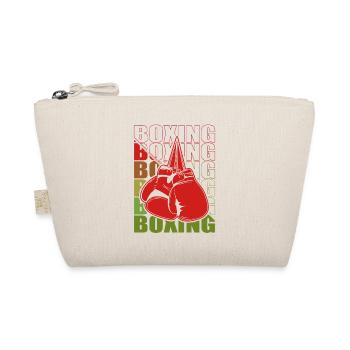 Boxen Martial Arts Boxing Box Club Boxer - Bio-Täschchen - Natur - Vorne