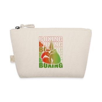 Boxen Martial Arts Boxing Box Club Boxer - Bio-Täschchen - Natur - Vorne
