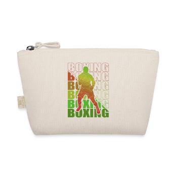 Boxen Martial Arts Boxing Box Club Boxer - Bio-Täschchen - Natur - Vorne