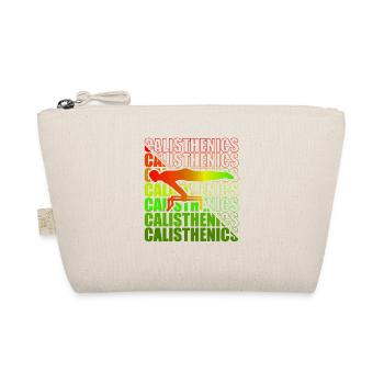Calisthenics Street Workout Gymnastics Fitness - Organic Pouch - nature - Front