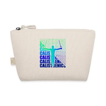 Calisthenics Street Workout Gymnastics Fitness - Organic Pouch - nature - Front
