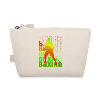 Boxen Martial Arts Boxing Box Club Boxer - Bio-Täschchen - Natur - Vorne