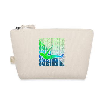 Calisthenics Street Workout Gymnastics Fitness - Organic Pouch - nature - Front