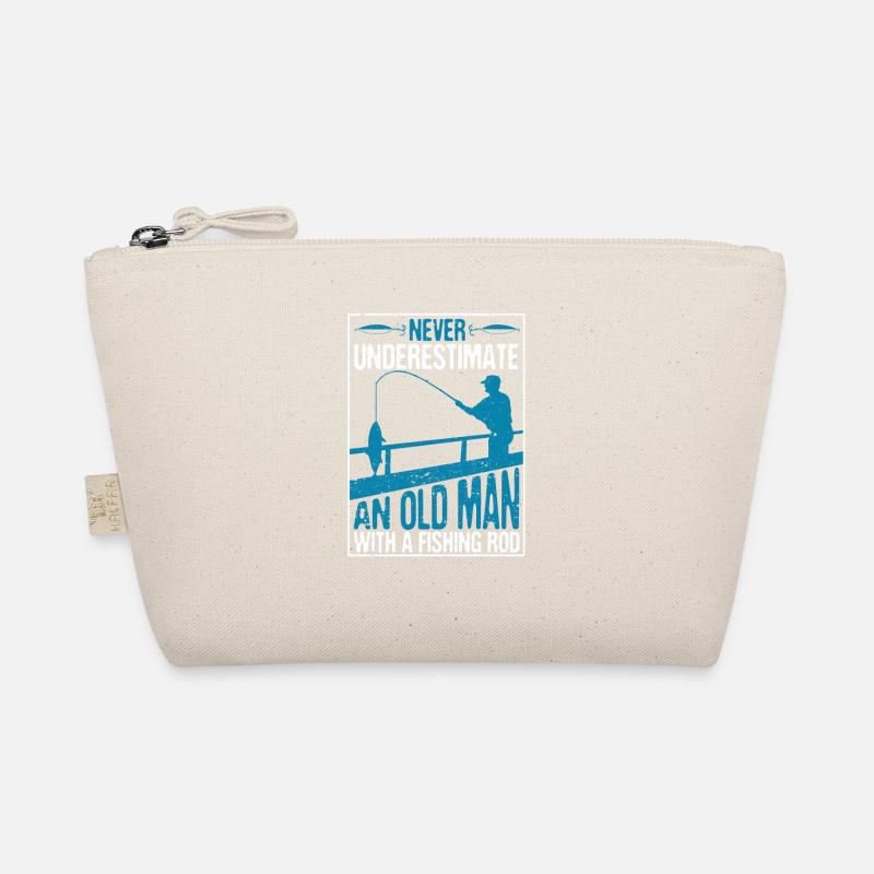 Never underestimate an old man Organic Pouch