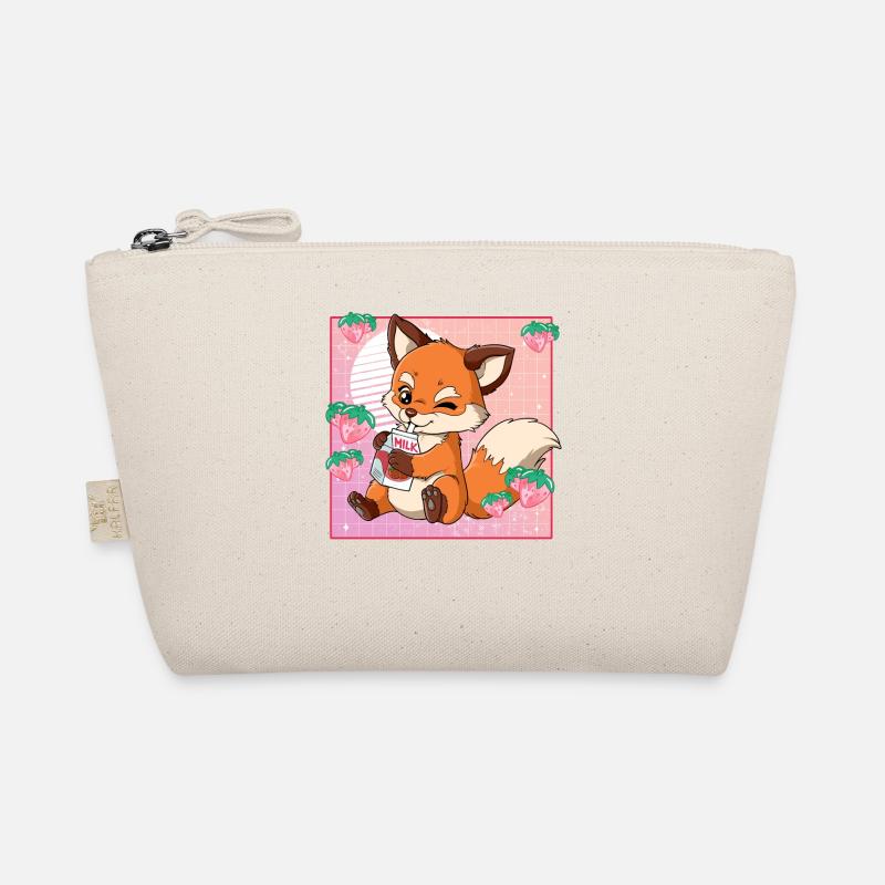 Kawaii Fox Lait de fraise Trousse biologique