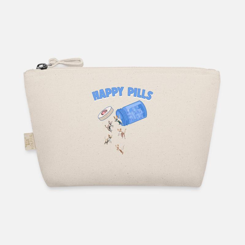Happy Pills Devon Rex Katze Lustiges Kätzchen Liebhaber Bio-Täschchen