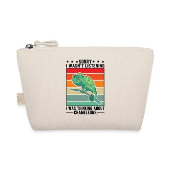 Idée cadeau caméléon caméléon - Trousse biologique - nature - Devant
