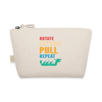 Dragon Boat Racing Chinese Boat Racing Festival - Organic Pouch - nature - Front