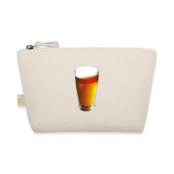 Beer Glass Foam Alcohol Drinker - Organic Pouch - nature - Front