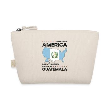 Born Guatemalan Guatemala American USA Citizenship - Organic Pouch - nature - Front
