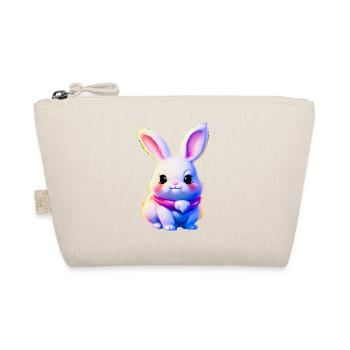mignon lapin de Pâques - lapin mignon - Trousse biologique - nature - Devant