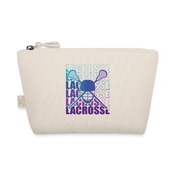 Lacrosse LAX Club Team Players Coaches Fans Coach - Organic Pouch - nature - Front