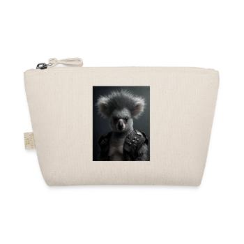 Cool Punk Koala - Organic Pouch - nature - Front