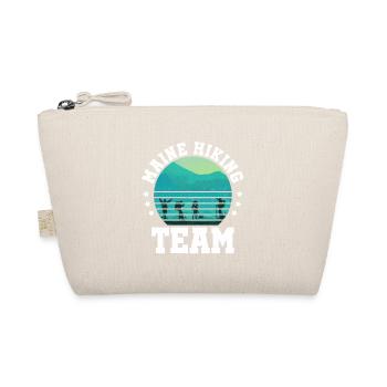 Maine Hiking Team Mountain Camper Trekking Hikers - Organic Pouch - nature - Front