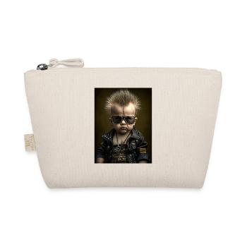 Cool Punk Baby - Organic Pouch - nature - Front