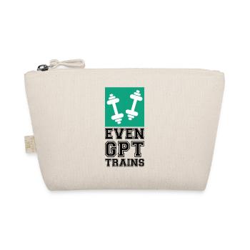 Even GPT Trains - Organic Pouch - nature - Front