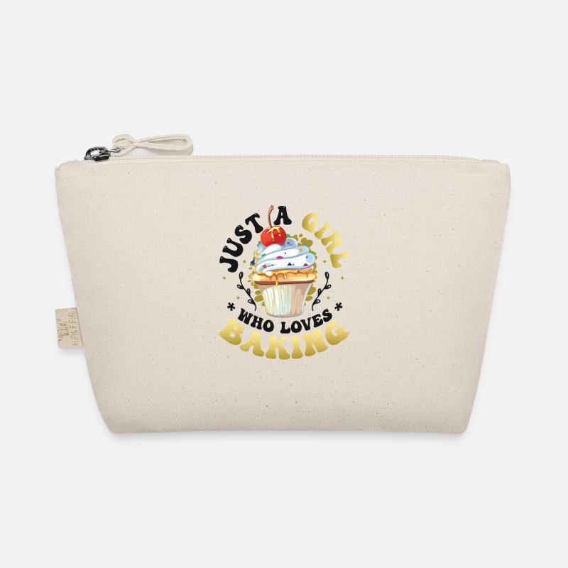 Nur ein Mädchen das backen liebt Bio-Täschchen