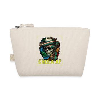 Chola AF Mexican American Pride Latin American - Organic Pouch - nature - Front