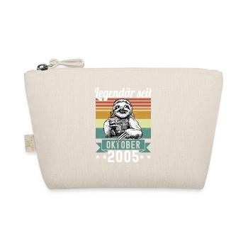 Faultier Legendär seit Oktober 2005 Geburtstag - Bio-Täschchen - Natur - Vorne