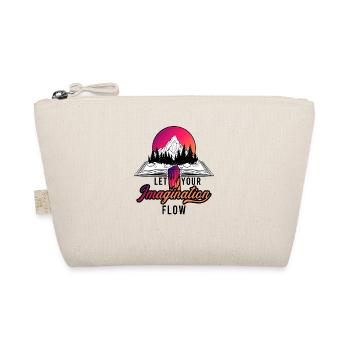 Space River Mountain Imagination Space Lover - Organic Pouch - nature - Front