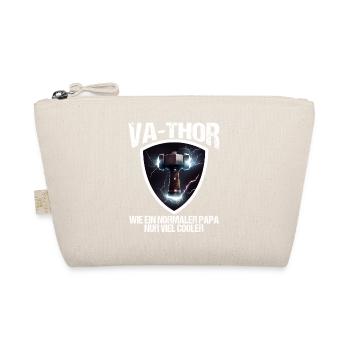 Papa Vathor Va Thor Vatertag Vatertagsgeschenk - Bio-Täschchen - Natur - Vorne