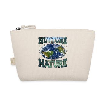 Nurture Nature Promoting Environmental Awareness - Organic Pouch - nature - Front