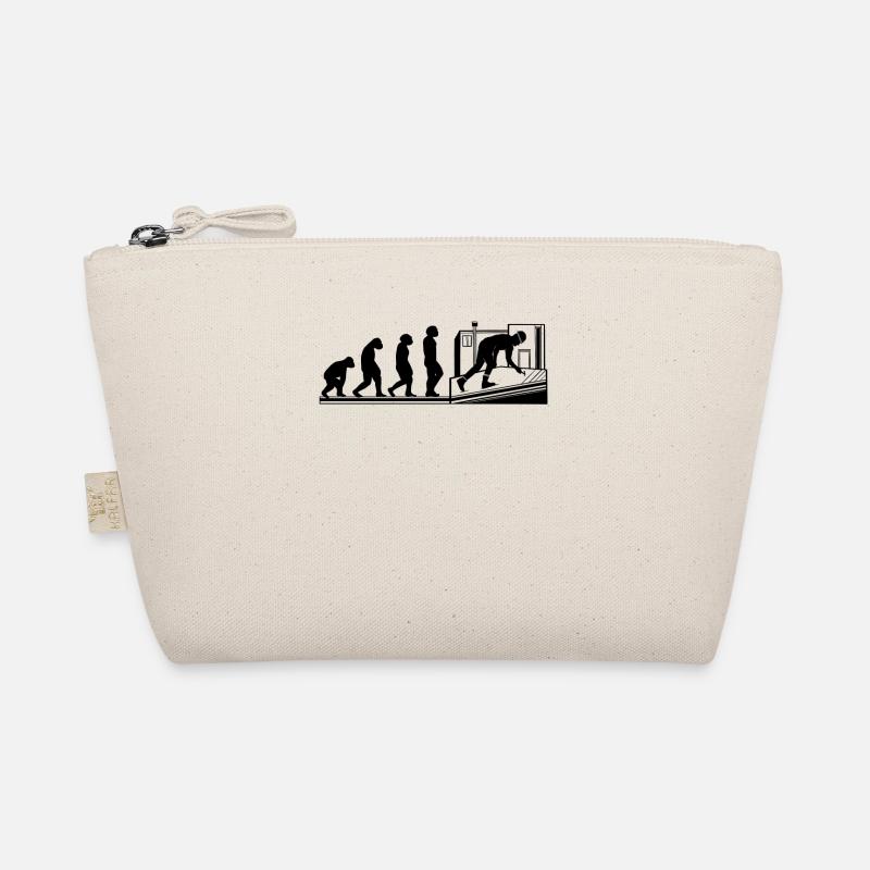 Dachdecker Handwerker Evolution Dachdeckerin Bio-Täschchen