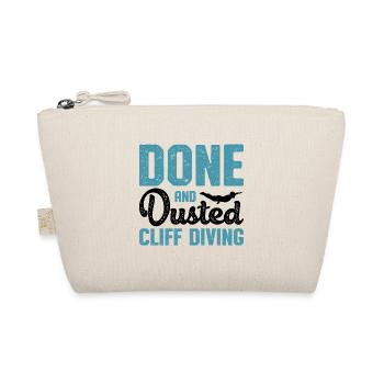 Done And Dusted Cliff Diving Cliff Diver Waterspor - Organic Pouch - nature - Front