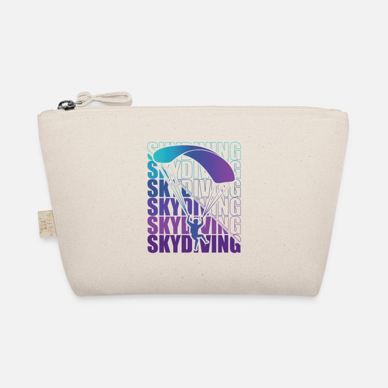 Skydive Freefly Skydiver Shirt Skydiving Organic Pouch