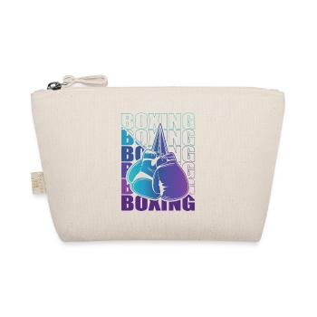 Boxen Martial Arts Boxing Box Club Boxer - Bio-Täschchen - Natur - Vorne