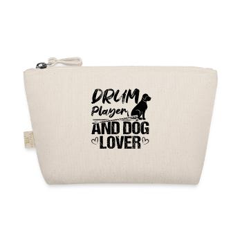 Joueur de tambour et amoureux des chiens - Propriétaire de chien batteur - Trousse biologique - nature - Devant
