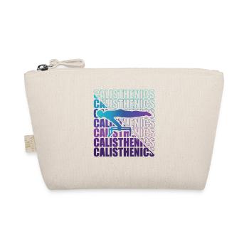 Calisthenics Street Workout Gymnastics Fitness - Organic Pouch - nature - Front