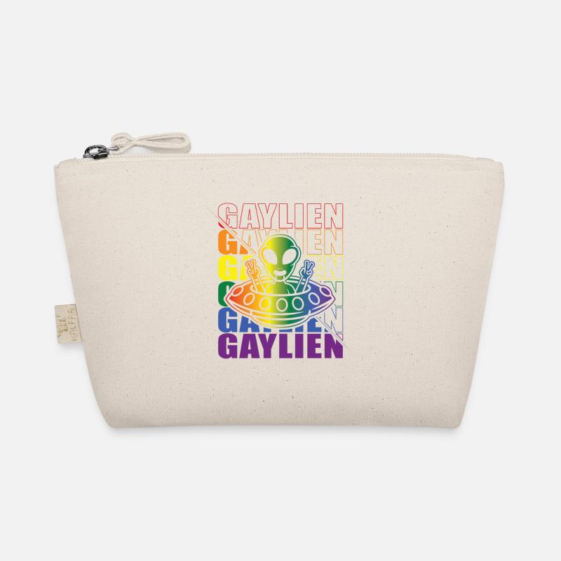 Gender Lesbian, Gay, Trans, Queer Rainbow Organic Pouch