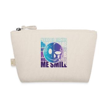 Zombie Horror Horror Film Festival + Halloween - Organic Pouch - nature - Front