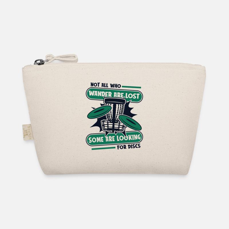 Some Are Looking for Discs Disc Golfer Frisbee Organic Pouch