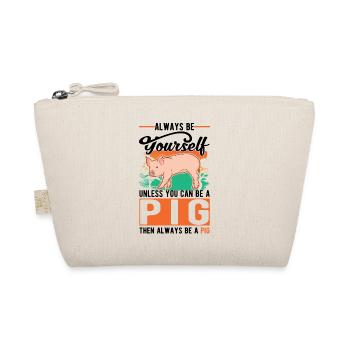 Porc Cadeau Agriculteur Cochon - Trousse biologique - nature - Devant
