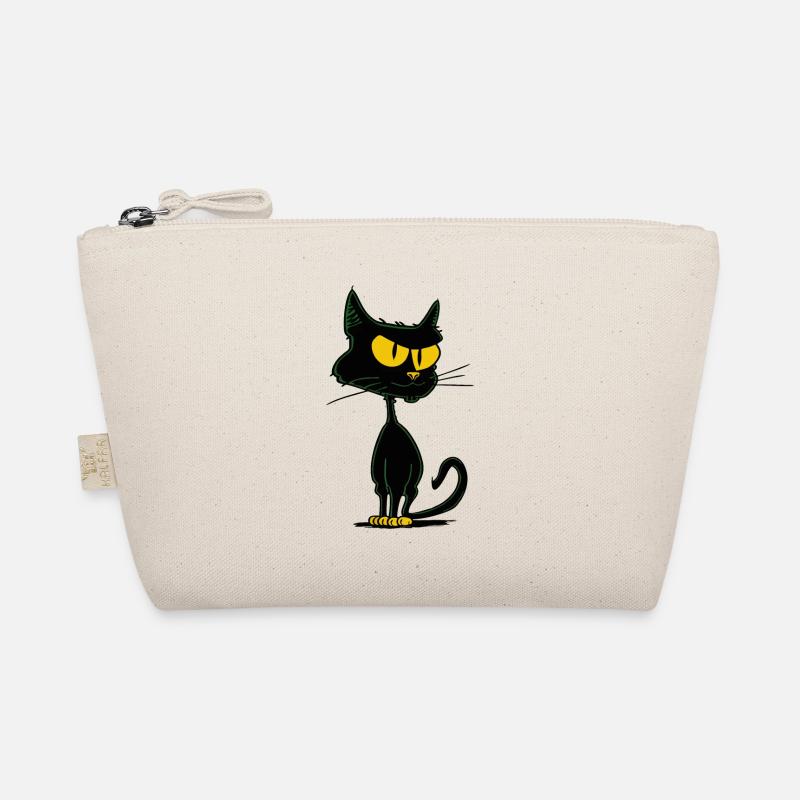Chat rétro vintage Trousse biologique
