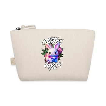 un lapin t’aime lapin de Pâques - Trousse biologique - nature - Devant