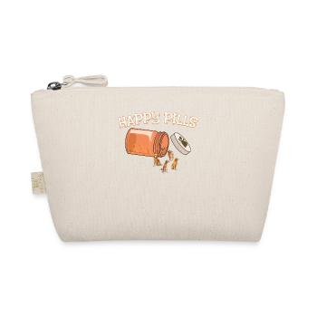 Happy Pills Golden Retriever Drôle d’amoureux des chiens Humour - Trousse biologique - nature - Devant