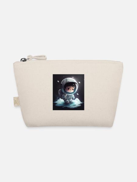 Chibi Astronaut - Organic Pouch - nature