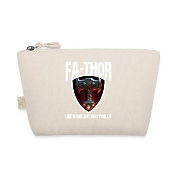 Papa Vathor Va Thor Vatertag Vatertagsgeschenk - Bio-Täschchen - Natur - Vorne