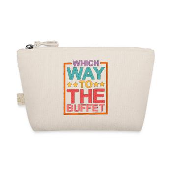 Which Way To The Buffet 15 - Organic Pouch - nature - Front