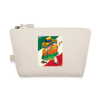 Dabbing Mexican Man Cinco De Mayo - Organic Pouch - nature - Front