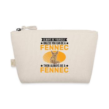 Always be yourses Fennec Desert Fox Fennec Fennek - Organic Pouch - nature - Front