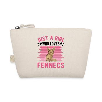Juste une fille qui aime les Fennecs Fennek Wüstenfuchs - Trousse biologique - nature - Devant